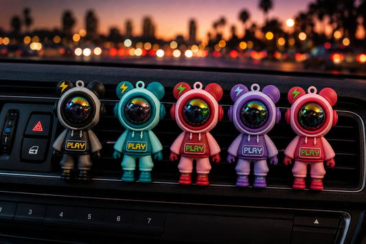 Car Air Vents Aromatherapy Tablets Perfume Air Conditioning Vent Car Interior Decoration Supplies Car Cartoon Car Spaceman